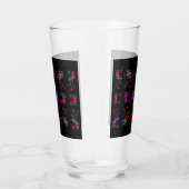 Tanzende Fiesta Blumen Glas (Rechts)