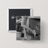 Tanzende Frau Button (Vorne & Hinten)