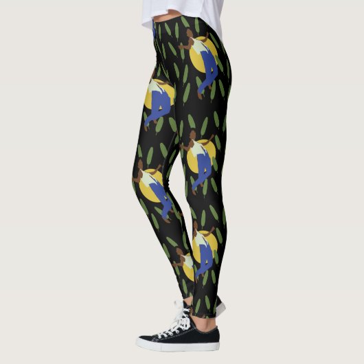 tanzende Frau Leggings (Links)