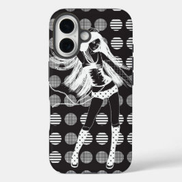 tanzende Freundin im Dunkeln iPhone 16 Hülle