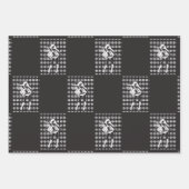 tanzende Freundin im Dunkeln Geschenkpapier Set (Vorderseite 3)