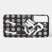 tanzende Freundin im Dunkeln Samsung Galaxy Hülle (Rückseite (Horizontal))