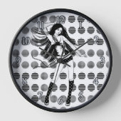 tanzende Freundin Uhr (Vorderseite)