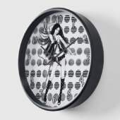 tanzende Freundin Uhr (Winkel)