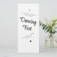 Tanzende Füße Hochzeit Flip Flops Party Einladung