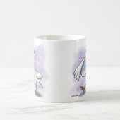 Tanzende Gans-Kartoon Kaffeetasse (Mittel)