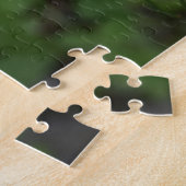 Tanzende gelbe Gänseblümchen-Puzzle Puzzle (Seite)