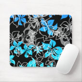 Tanzende Hibiskus-Mauspad Mousepad (Mit Mouse)