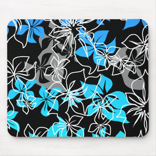 Tanzende Hibiskus-Mauspad Mousepad (Vorne)