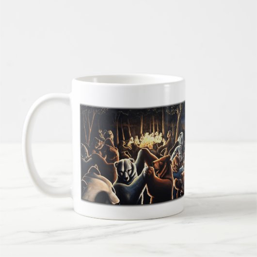 Tanzende Kaffeetasse (Links)