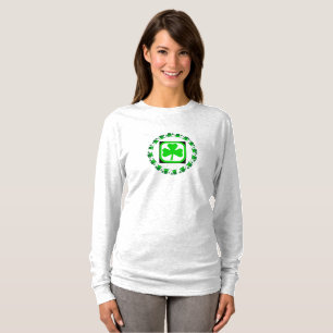 Tanzende Kleeblätter T-Shirt