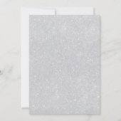 Tanzende Königin dreht 17 Party Einladungen (Rückseite)