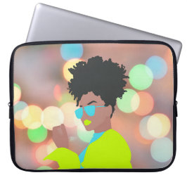 Tanzende Königin. Laptopschutzhülle