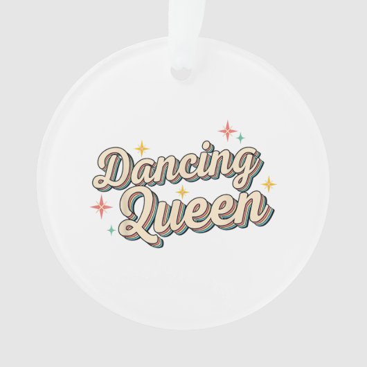 Tanzende Königin Ornament (Vorderseite)