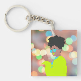 Tanzende Königin. Schlüsselanhänger