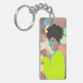 Tanzende Königin. Schlüsselanhänger (Vorderseite links)