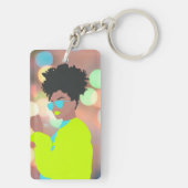 Tanzende Königin. Schlüsselanhänger (Rückseite)