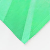 Tanzende Mädchen helle Lichter Decke. Fleecedecke (Ecke)