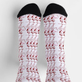 Tanzende Mädchen Thunder_Cove Socken (Oben)