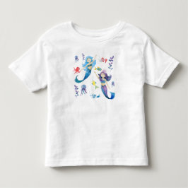 Tanzende Meerjungfrauen Kleinkind T-shirt