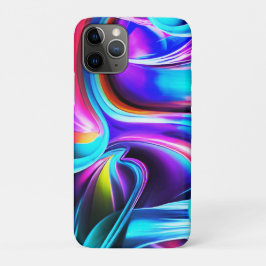 Tanzende Neonlichter- blau Case-Mate iPhone Hülle