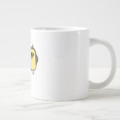 Tanzende Pinguine Jumbo-Tasse (Rechts)
