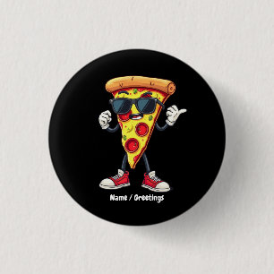 Tanzende Pizzascheibe Ein Verspieltes & Leckeres D Button