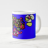 Tanzende Quallen Jumbo-Tasse (Vorderseite Rechts)