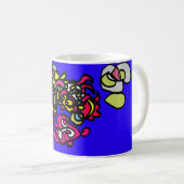 Tanzende Quallen Kaffeetasse (VorderseiteRechts)