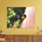 Tanzende Raupe Leinwanddruck (Insitu (Wohnzimmer))