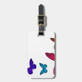 Tanzende Schmetterlinge Gepäckanhänger (Vorderseite vertikal)