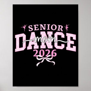 Tanzende Seniorin Mama 2026 kokette Balletttänzeri Poster