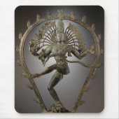 Tanzende Shiva Goddess Statue Mousepad (Vorne)
