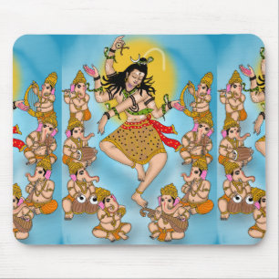 Tanzende Shiva-Mauspad Mousepad