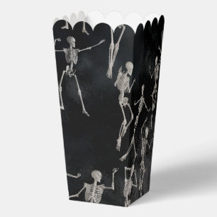Tanzende Skelette Halloween Popcorn Geschenkschachtel