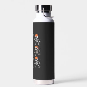 Tanzende Skelettkinder Halloween Trinkflasche