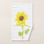 "Tanzende Sonnenblume" Badhandtuch Set (Handtuch)