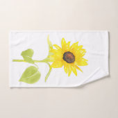 "Tanzende Sonnenblume" Badhandtuch Set (Handtuch)