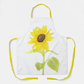 "Tanzende Sonnenblume" Schürze (Vorderseite)