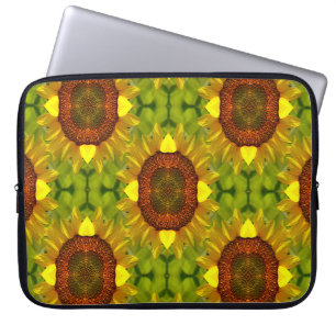 Tanzende Sonnenblumen... Laptopschutzhülle