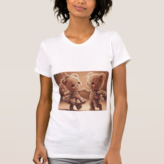 Tanzende Teddys T-Shirt (Vorderseite)