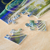 Tanzende Weihnachtslichter Puzzle (Seite)