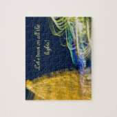 Tanzende Weihnachtslichter Puzzle (Vertikal)