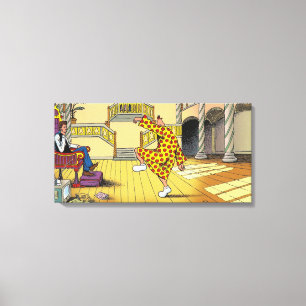 Tanzende Zippy Leinwand