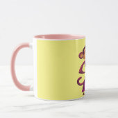 Tanzender Affe mit Kaffee | Lustiges Tier  Tasse (Links)