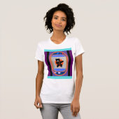 Tanzender Bär 4 T-Shirt (Vorne ganz)
