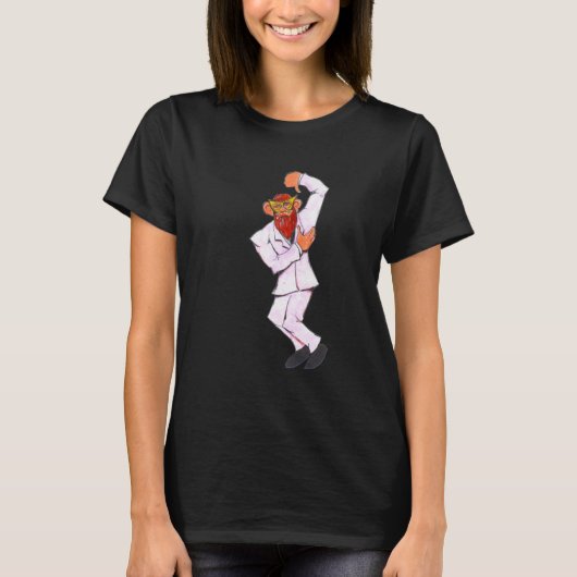 Tanzender Big Foot T-Shirt (Vorderseite)