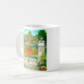 Tanzender Daisy-Becher Kaffeetasse (Vorderseite Links)