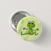 tanzender Frosch Button (Vorne & Hinten)