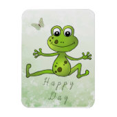 tanzender Frosch Magnet (Vertikal)